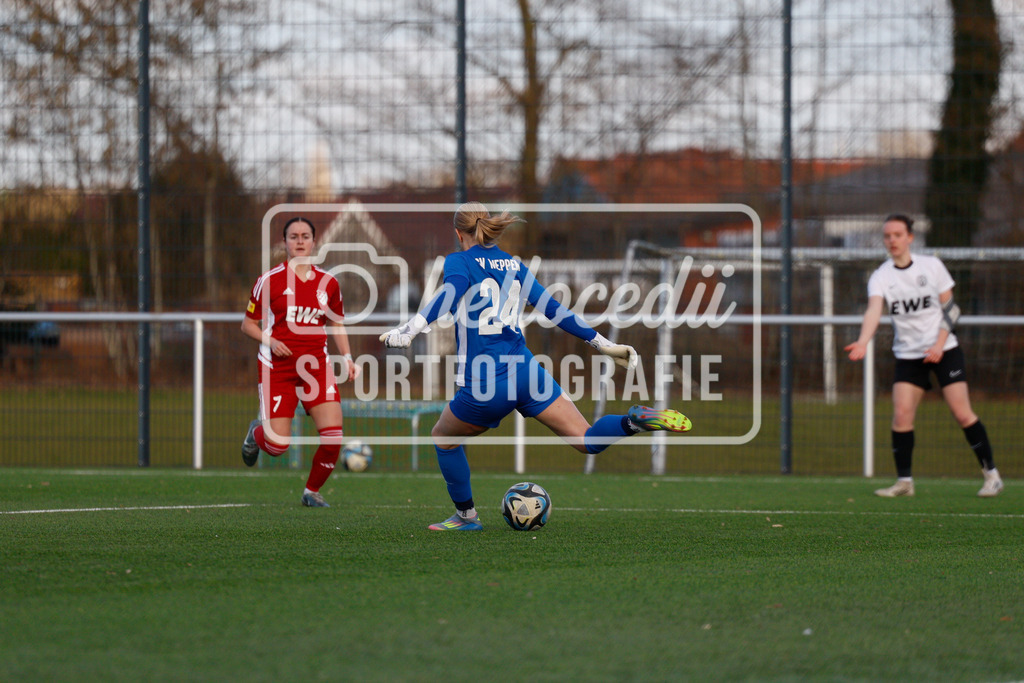 Fußball I Frauen I Saison 2025-2026 I AOK NFV Pokal I SV Meppen 1912 e.v. U20 2 - SpVg Aurich I 01.03.2026-71 | Carla Mia Steenken (24, SV Meppen 1912 e.v.) - Realisiert mit Pictrs.com