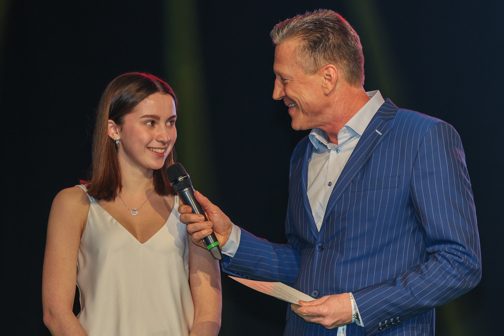 top-top.de250214-188 | Die 3. Weseler SportNacht, die große Sportgala mit Ehrungen der Weseler Sportler des Jahres 2024 findet am Freitag, den 14.02.2025 im Festzelt an der Rheinpromenade statt.Foto: Erwin Pottgiesser