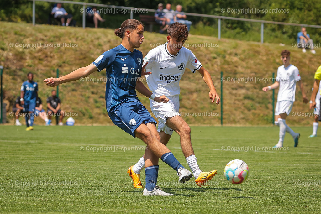 BQ3I5914 | 17.06.2023; Testspiel; Rasenplatz Offdilln; VfL Bochum U17 - Eintracht Frankfurt U17; Ergebnis: 3:1 (1:1)
