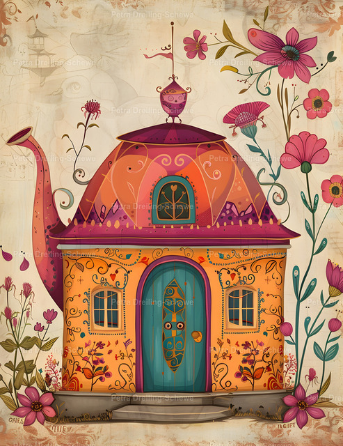 Teapotthouse | PeDSchWork Fotodesign gegen kahle Stellen an Ihren Wänden. In meinen Galerien finden Sie eine große Bandbreite an verschiedenen Genres. Von Fotografie bis KI. - Realisiert mit Pictrs.com