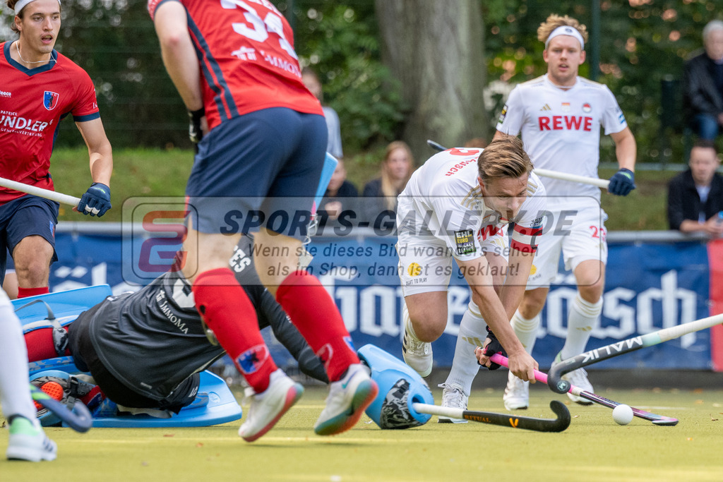SFE_20230923_0045 | Hockey 1. Bundesliga Herren Rot-Weiss - Berliner HC am 23.09.2023 in Köln (KTHC Stadion Rot-Weiss Köln Tennis and Hockey Club), Photo: Stephan Fehrmann 2023 (Sports-Gallery),Mats Grambusch ( Rot-Weiss Köln #3 )