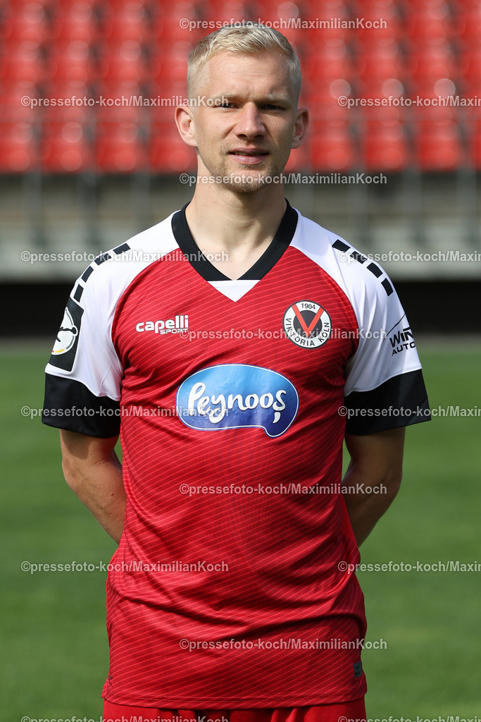 Koe3Liga25072401042 | Bryan Henning ; FC Viktoria Köln; 3. Liga, Porträttermin 2024/2025