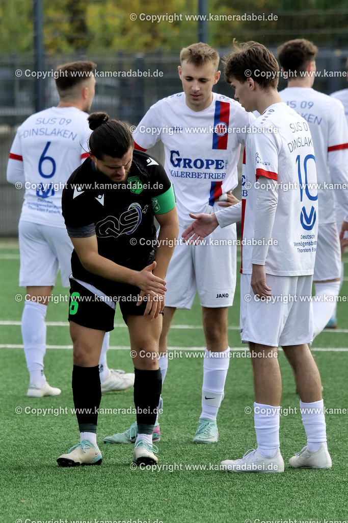 Fußball : Kreisliga A : SUS09 Dinslaken 2 - SF Walsum 09 am 20.10.2024 | Fußball : Kreisliga A : SUS09 Dinslaken 2 - SF Walsum 09 am 20.10.2024 - Realisiert mit Pictrs.com