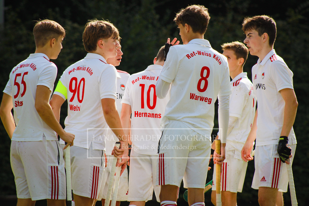 MU16 2. HF Westdeutsche Meisterschaft  Rot-Weiß Köln - Düsseldorfer HC 07.10.23 Gladbach-38 | lanaschraderfotografie - Realisiert mit Pictrs.com