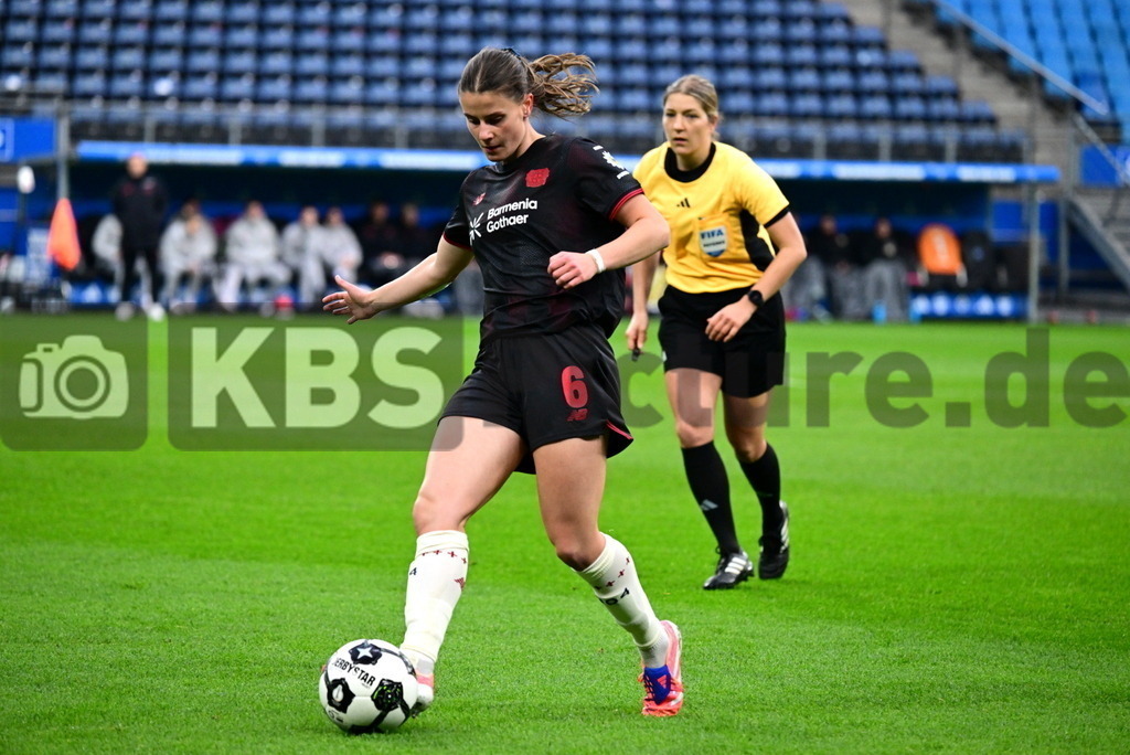 KBS Picture_HSV-Leverkusen_DFBpokal_Frauen_019 | Piljic Katharina (Bayer Leverkusen) ,Sportplatz :  Volksparkstadion, - Realisiert mit Pictrs.com