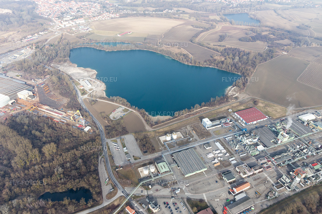 Vue aérienne: Vue de la ville à Lauterbourg dans le département Bas Rhin, France.Photo: IMG_096944.jpg prise le 19/02/2017 par Werner Riehm/FLY-FOTO.euRésolution de l'original: 5472 x 3648 px