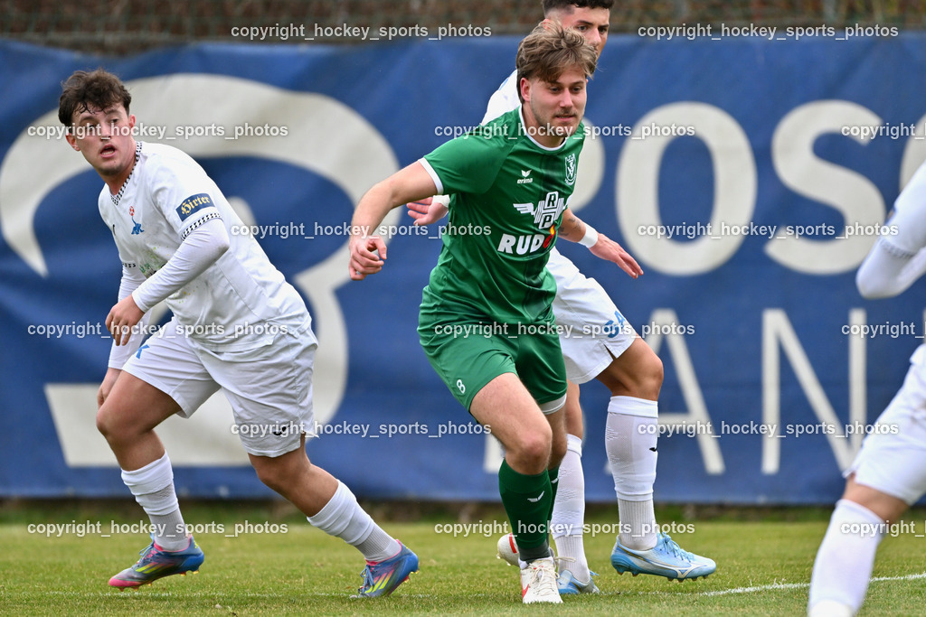 SAK vs. VST Völkermarkt | #19 Rion Syla SAK, #8 Lukas Urnik VST Völkermarkt, SAK vs. VST Völkermarkt, SAK vs. VST Völkermarkt am 21.03.2026 in Klagenfurt (Sportpark Welzenegg), Austria, (Photo by Bernd Stefan)