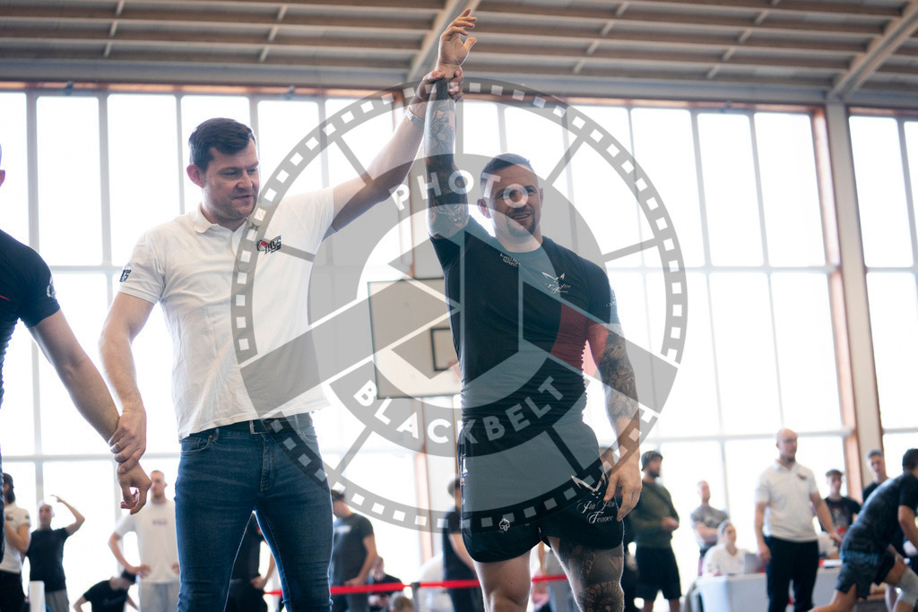 20240309PBB5307 | Fighters compete during the International Luta Livre (ILLCS) Spring Championship in Hannover, Germany, on March 9, 2024.