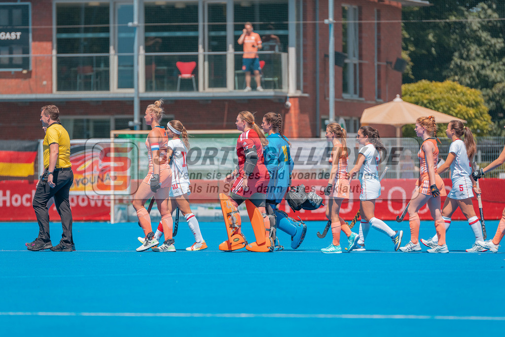 HK_20230711_101058 | Euro Hockey WU18 Spain vs Netherlands Championship Girls &amp; Boys am 11.7.2023 CHTC , Krefeld ,