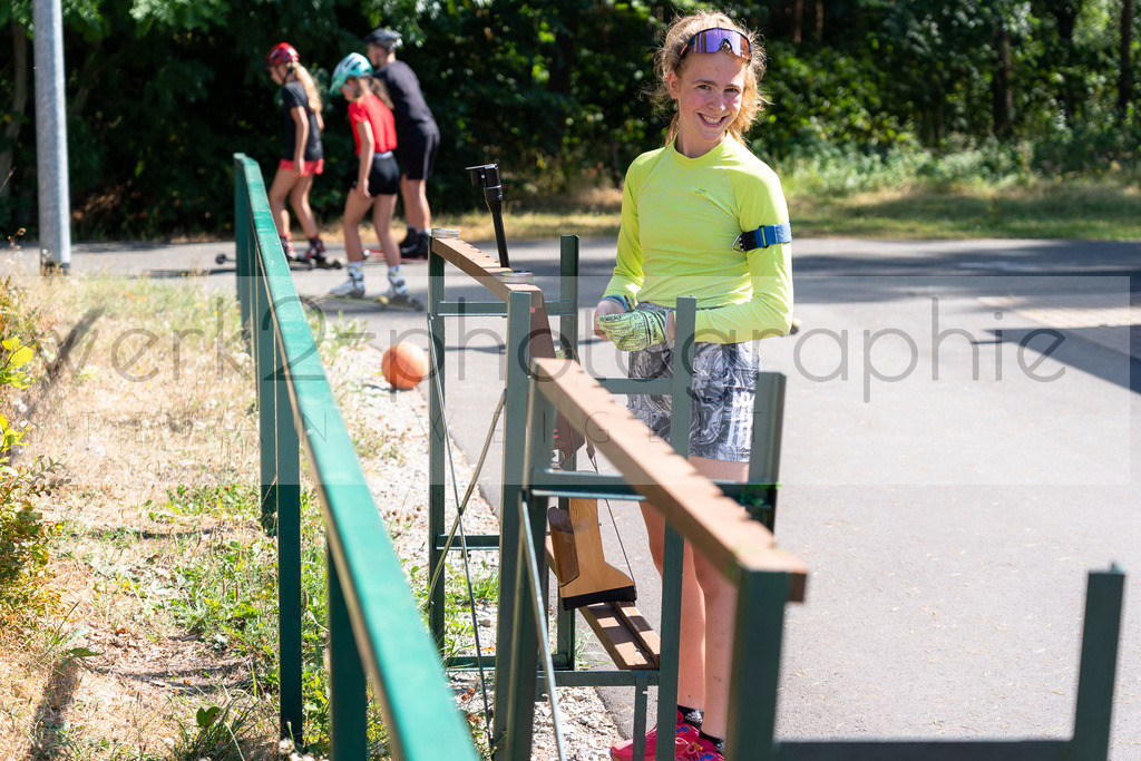 Training Frankenhain | Training Frankenhain am 11. August 2022 mit Ministerbesuch