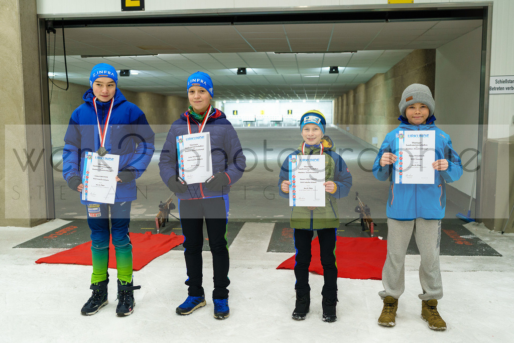 Thür. Meisterschaften Biathlon 03./04.02.2024 | Thüringer Meisterschaften Biathlon 3./4. Februar 2024 in der Skihalle Oberhof