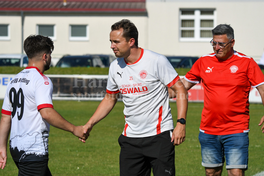 SpVgg Plattling : TSV Mauth I Testspiel 21.06.2025 I Bezirksliga West ( BzL Ndb. West) | Johannes Wittenzellner (Trainer SpVgg Plattling)  - Realisiert mit Pictrs.com