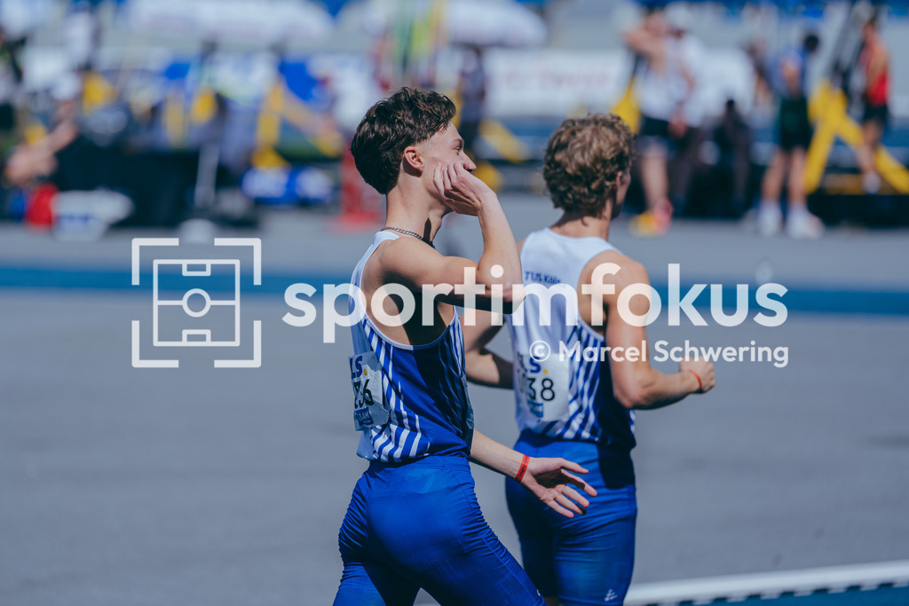 Deutsche Meisterschaften U20 / U16 2026 | Lasse Block, TuS Köln rrh., 1036, 800-Meter-Lauf, Finale, Deutsche Meisterschaften der U20 &amp; U16 2026, Lohrheidestadion Bochum-Wattenscheid, 12.07.2026. Foto: Marcel Schwering / sportimfokus - Realisiert mit Pictrs.com