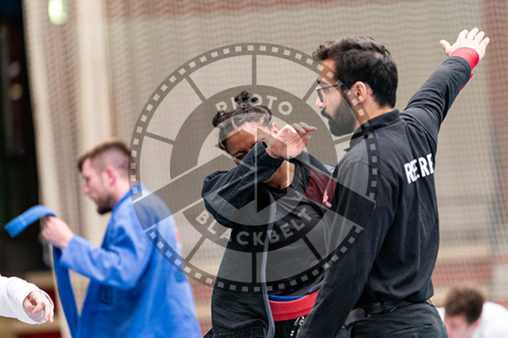 20230826PBB50935 | Fighters compete during the AJP INTLPRO BJJ and grappling competition in Hamburg, Germany, on August 26 2023.