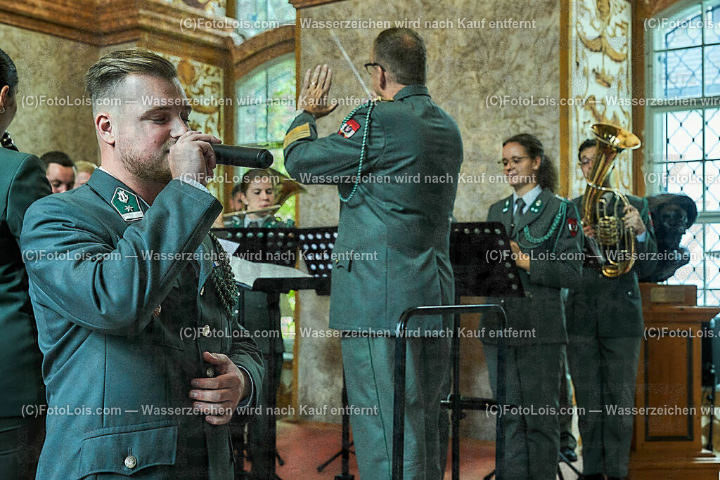 ALS1603_XXXIX-Chopin-Festival_Ausklang_Militaermusikkapelle NOe | (C)FotoLois.com, Alois Spandl, XXXIX. internationales CHOPIN-Festival in der Kartause Gaming, AUSKLANG in der Barockbibliothek mit der Militärmusik Niederösterreich unter der Leitung von Militärkapellmeister Oberst Adolf Obendrauf, So 6. August 2023.