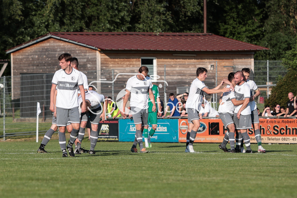 DJK Stotzard - SV Hammerschmiede | Jubel nach 0-1 durch SVH #10