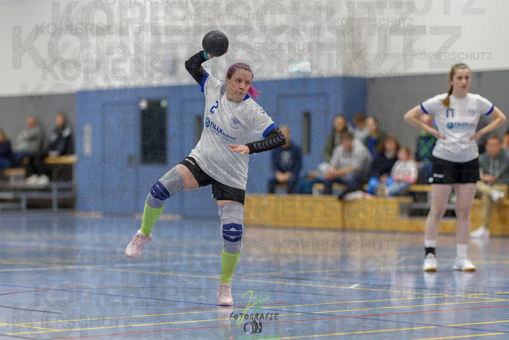 Frauen 2. Bezirksklasse; SG Rechtenbach - HSG Linden II | Frauen 2. Bezirksklasse; SG Rechtenbach - HSG Linden II am 16.11.2025 in Rechtenbach (Sporthalle Rechtenbach)Photo © 2025 - Jörg Heinrich - Realisiert mit Pictrs.com