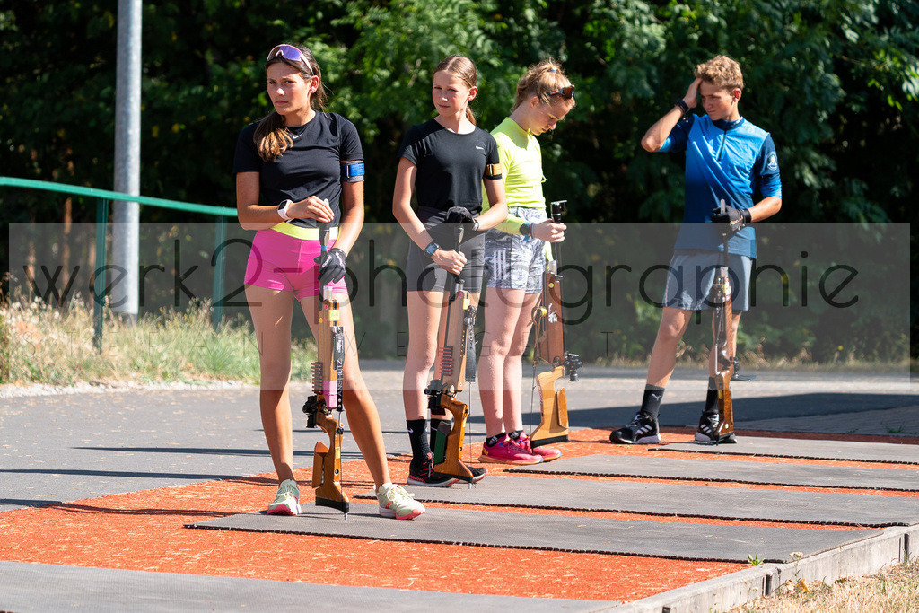 Training Frankenhain | Training Frankenhain am 11. August 2022 mit Ministerbesuch