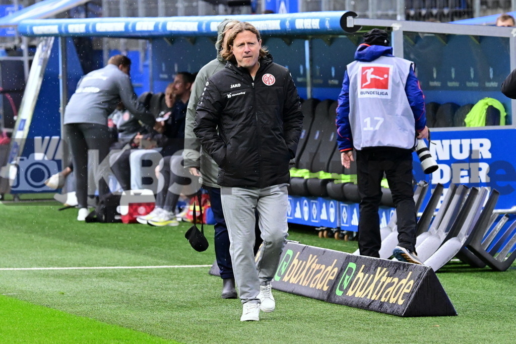 KBS Picture_HSV-Mainz05_002 | Henriksen Bo Trainer (1.FSV Mainz05) ,Sportplatz :  Volksparkstadion, - Realisiert mit Pictrs.com