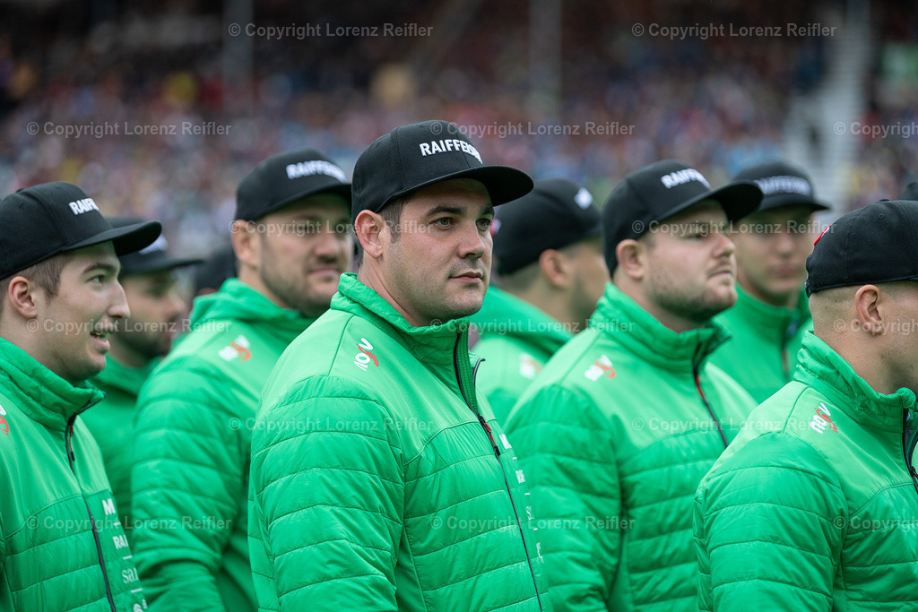 Schwingen -  ESAF 2025 Samstag Einmarsch | Mollis, 30.8.25, Schwingen - ESAF Samstag.