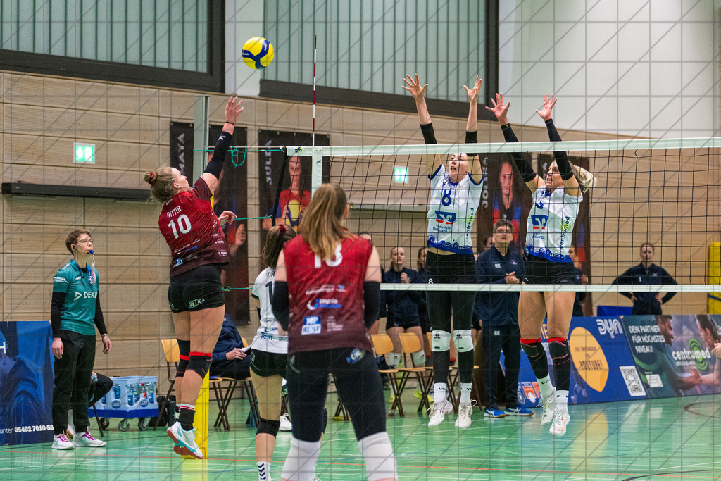 2. VBLF Nord 25/26 | Spiel 4065 | VC Osnabrück vs. TUSA City Girls Düsseldorf | Ritter, Jana (TUSA City Girls Düsseldorf #10)//  10.01.26: 2. VBLF Nord 25/26 | Spiel 4065 | VC Osnabrück vs. TUSA City Girls Düsseldorf / Osnabrück / Deutschland  //   CREDIT:www.bullenfotos.de, Martin König, Hörner Weg 40, D-49078 Osnabrück, +4917663732967 // Nutzung und Weitergabe nur zu den vereinbarten Zwecken. Presseanfragen an Ersteller. Alle Rechte beim Ersteller. Honorierung nach MFM. - Realisiert mit Pictrs.com