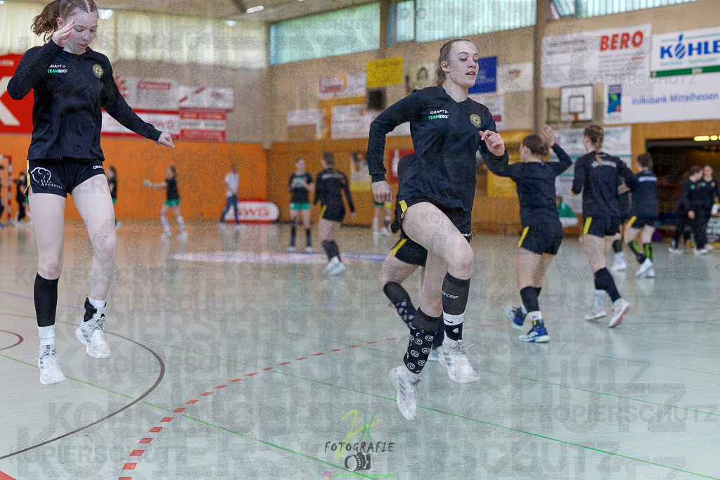 Quali-Turnier JBL wJA; HC Rödertal - HSG Kleenhein/Langgöns | Quali-Turnier JBL wJA; HC Rödertal - HSG Kleenhein/Langgöns am 31.05.2025 in Oberkleen (Weidig-Halle)Photo © 2025 - Jörg Heinrich - Realisiert mit Pictrs.com