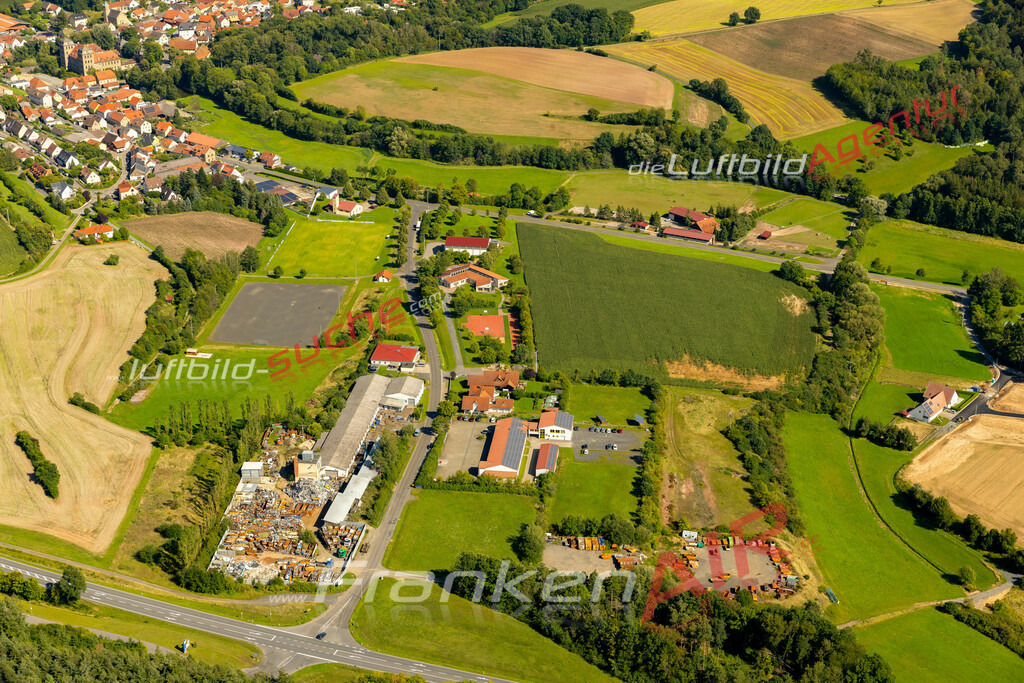 burgpreppach-luftbild-926-2023 | Das Luftbild zeigt :  Burgpreppach - Die Luftaufnahme wurde 2023 vom UL-Flugzeug aus erstellt ( keine Drohne ) - 
Hochauflösende Luftaufnahme - Für grossformatige Ausdrucke geeignet. Die Geschenkidee !
Mit Lizenz und Bildrechte bestellbar