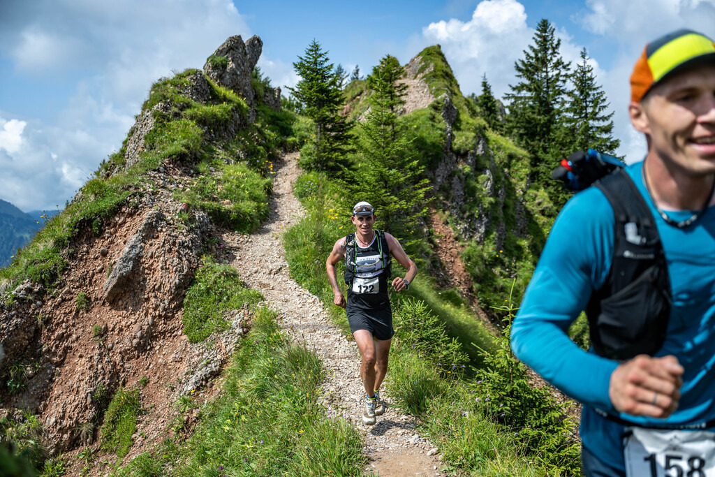 35. Gebirgsmarathon | 35. Gebirgsmarathon 2024 am 03.08.2024 in Immenstadt. Einer der anspruchsvollsten​und ältesten Bergläufe​Deutschlands im Naturpark Nagelfluhkette!(Foto: Dominik Berchtold/www.dberchtold.com)Instagram: @d_berchtold_foto 