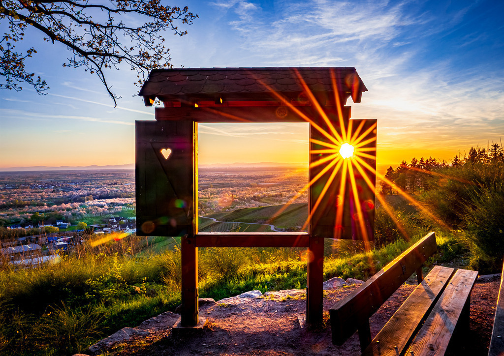 MPI_Sunset_0053 | Sonnenuntergang beim Achertalblick Oberachern - Realisiert mit Pictrs.com