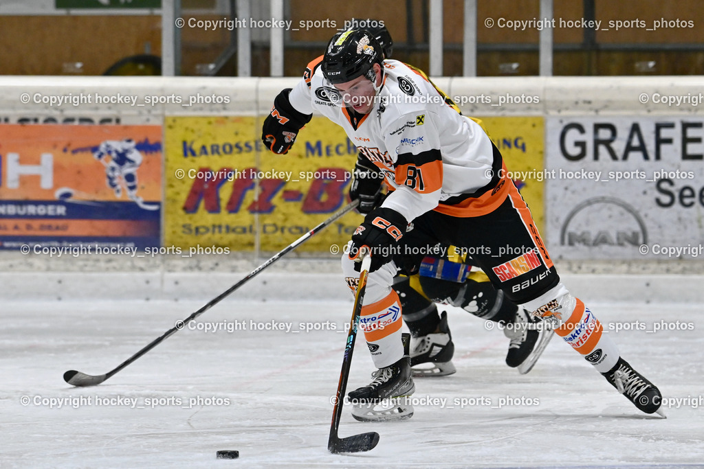 EC Spittal Hornets vs. USC Piraten Velden 7.2.2024 | #81 Kabas Michael