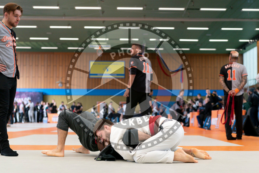 20240915PBB0565 | Athletes compete during the Grappling Industries’ grappling and Brazilian jiu-jitsu competition in Berlin, on September 15, 2024.