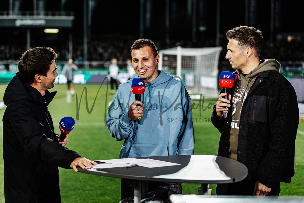 2. Bundesliga, Saison 2024/25, 7. Spieltag: SC Preußen Münster - FC Schalke 04 | Münster, 28.09.2024: 2. Bundesliga, 7. Spieltag, SC Preußen Münster gegen FC Schalke 04 im LVM-Preußenstadion in Münster. Foto: sportfotografie.ms | Markus Paletta - Realisiert mit Pictrs.com