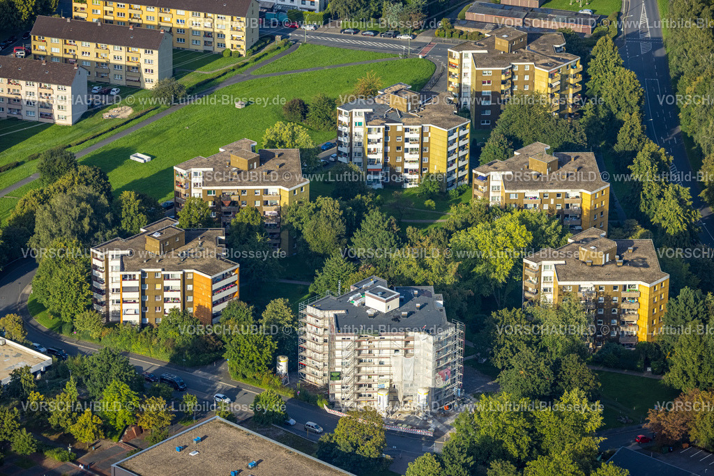 Hagen230903633 | Luftbild, Hochhaus Siedlung Am Bügel, Boele, Hagen, Ruhrgebiet, Nordrhein-Westfalen, Deutschland