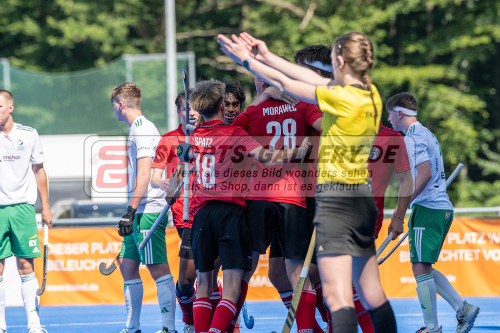 SFE_20230708_0091 | EuroHockey EM U18 Boys Austria vs Ireland am 08.07.2023 in Krefeld (Gerd-Wellen-Hockeyanlage), Photo: Stephan Fehrmann 2023 (Sports-Gallery)