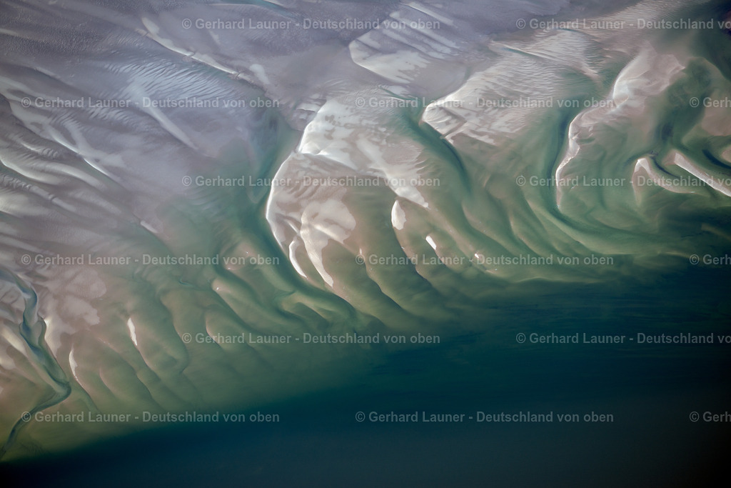 3801721 | Wattstrukturen zw. Sylt und Föhr, Nationalpark Schleswig-Holsteinisches Wattenmeer