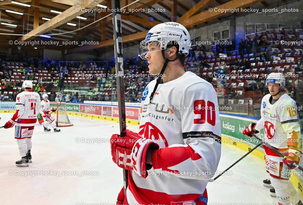 EC IDM Wärmepumpen VSV vs. EC KAC 7.3.2023 | Aufwärmen EC KAC Derby, #90 Fraser Matthew