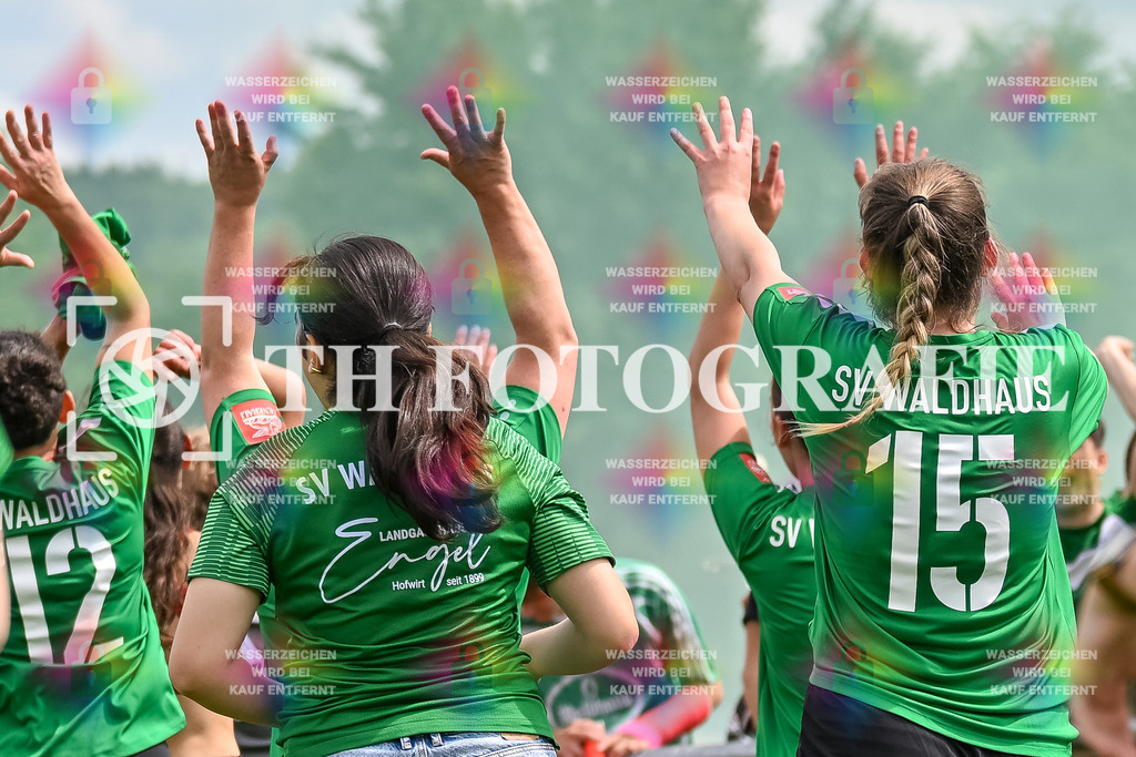 GER, FC Hauingen - SV Waldhaus, Frauen-Fussball, Rothaus Bezirkpokal, Finale, Saison 2024/2025, 29.05.2025 | GER, FC Hauingen - SV Waldhaus, Frauen-Fussball, Rothaus Bezirkpokal, Finale, Saison 2024/2025, 29.05.2025Foto: TH Fotografie/Thomas Hess