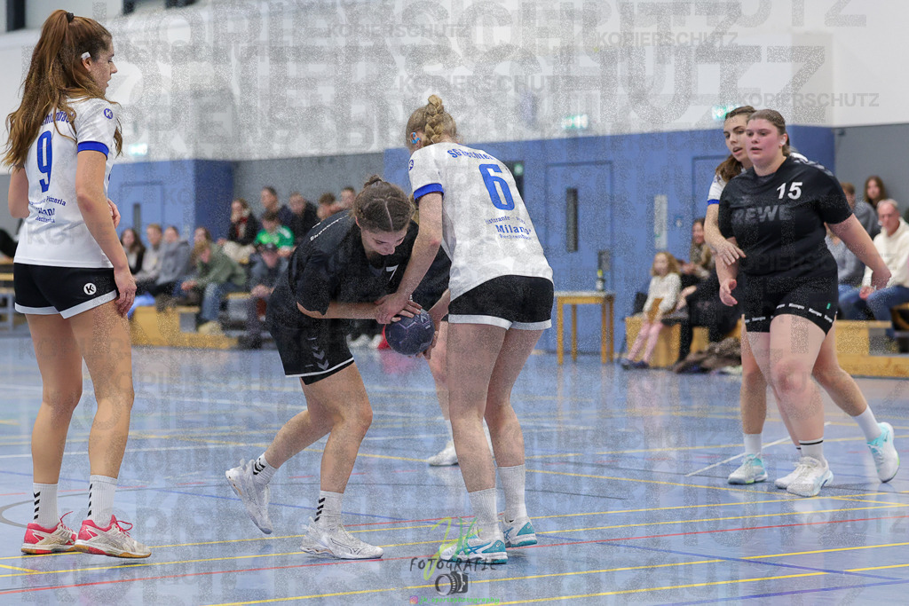 Frauen 2. Bezirksklasse, SG Rechtenbach - HSG Kleenheim/Langgöns III | Frauen 2. Bezirksklasse, SG Rechtenbach - HSG Kleenheim/Langgöns III am 16.11.2024 in Rechtenbach (Sporthalle Rechtenbach)Photo © 2024 - Jörg Heinrich - Realisiert mit Pictrs.com