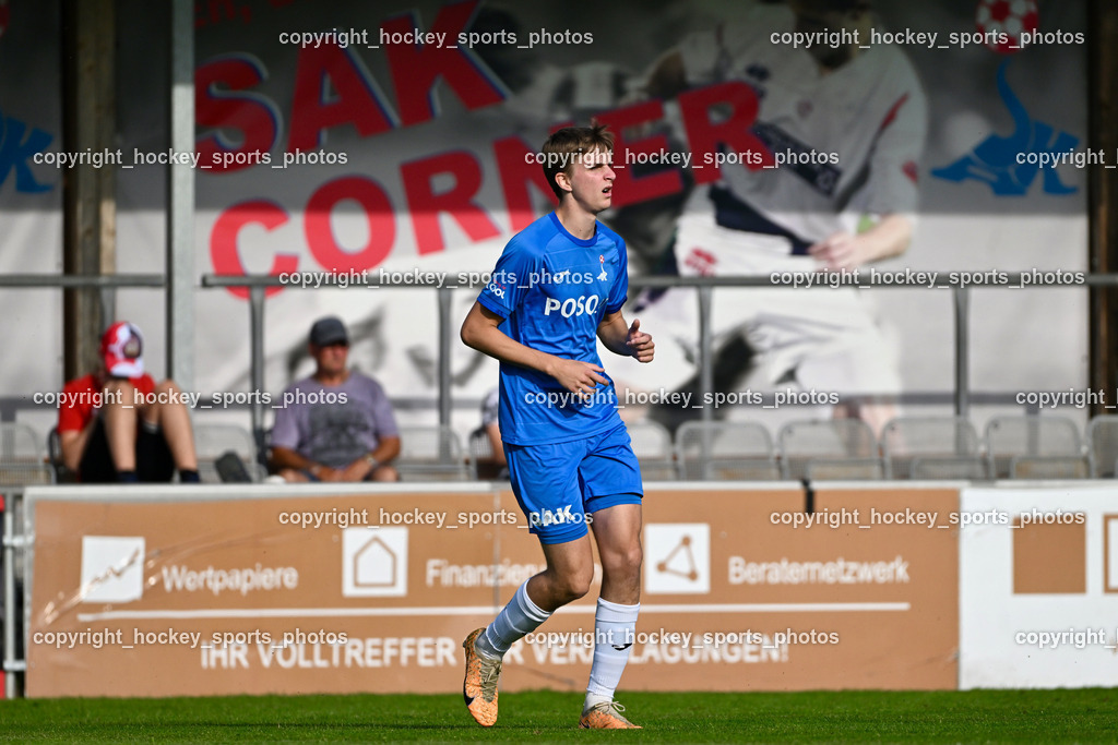 SAK vs. SK Treibach | #5 Jakob Geister SAK, SAK vs. SK Treibach, SAK vs. SK Treibach am 29.05.2024 in Klagenfurt (Sportpark Welzenegg), Austria, (Photo by Bernd Stefan)