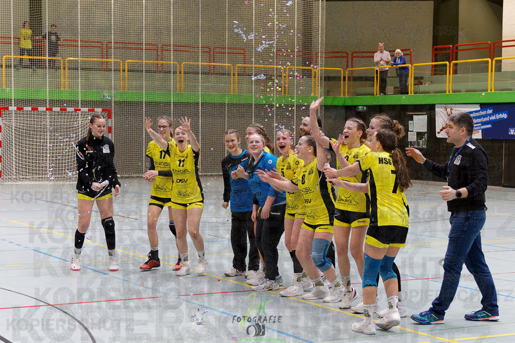 Hessenmeisterschaft wJC - Finale; HSG Kleenheim - HSG Weiterstadt/ Braunsh.Worf. | Hessenmeisterschaft wJC - Finale; HSG Kleenheim - HSG Weiterstadt/ Braunsh.Worf. am 22.03.2025 in Biedenkopf (Sporthalle Lahntalschule)Photo © 2025 - Jörg Heinrich - Realisiert mit Pictrs.com