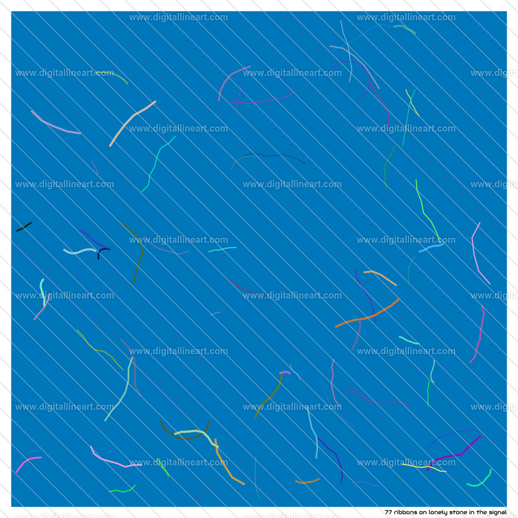 77-ribbons-lonely-stone-in-the-signal | digitallineart - Realisiert mit Pictrs.com