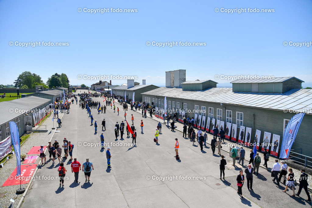 Internationale Gedenk- und Befreiungsfeier Gedenkstaette Mauthausen 2022_ 15.05.2022-68 | 15.05.2022, Mauthausen, AUT, Internationale Gedenk- und Befreiungsfeier Gedenkstaette Mauthausen 2022, im Bild Appellplatz// International Liberation Ceremony 2022, Mauthausen CC Memorial 2022/05/15