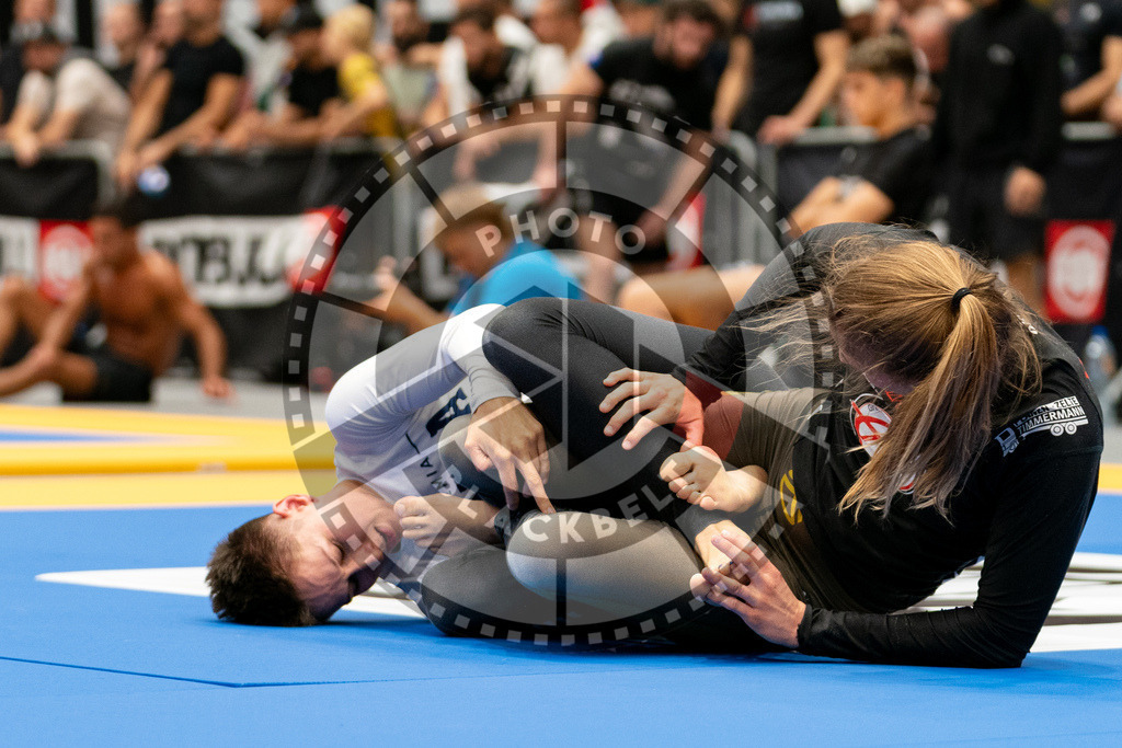 20230916PBB3325 | Fighters compete during the grappling tournement ADCC Trials (European, Middle East and African Championship) in Warsaw, Poland, on September 16, 2023.