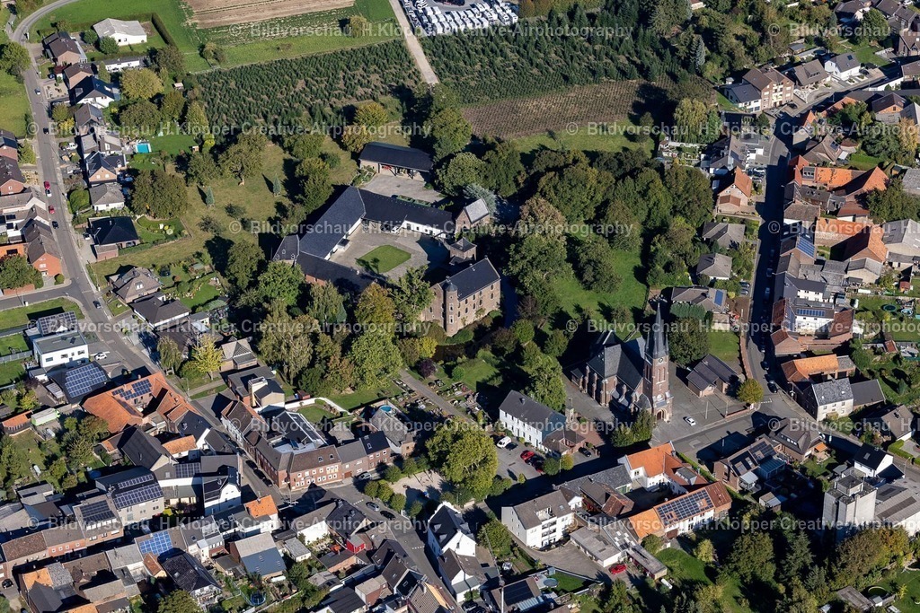 Lufbilder Dürboslar-5909 | Burganlage der Veste " Burg Dürboslar " an der Maarstraße, Burgstraße in Dürboslar i - Realisiert mit Pictrs.com