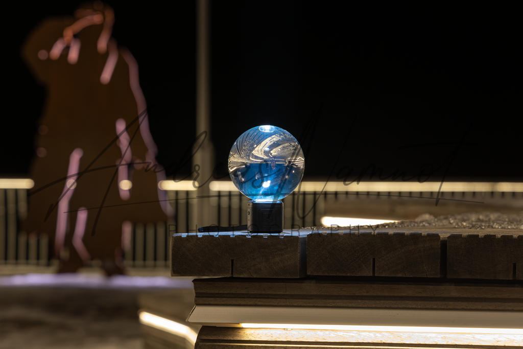 Seebrücke Koserow (Userdom) | In einer stürmischen und kalten Winternacht - Realisiert mit Pictrs.com