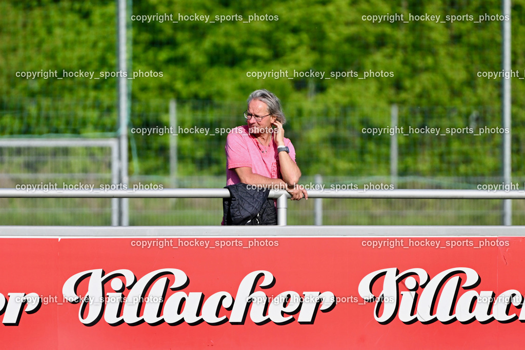 SC Landskron vs. SVG Bleiburg | Besucher Sportzentrum Landskron Mario Hoffmann, SC Landskron vs. SVG Bleiburg, SC Landskron vs. SVG Bleiburg am 28.04.2024 in Villach (Sportzentrum Landskron), Austria, (Photo by Bernd Stefan)