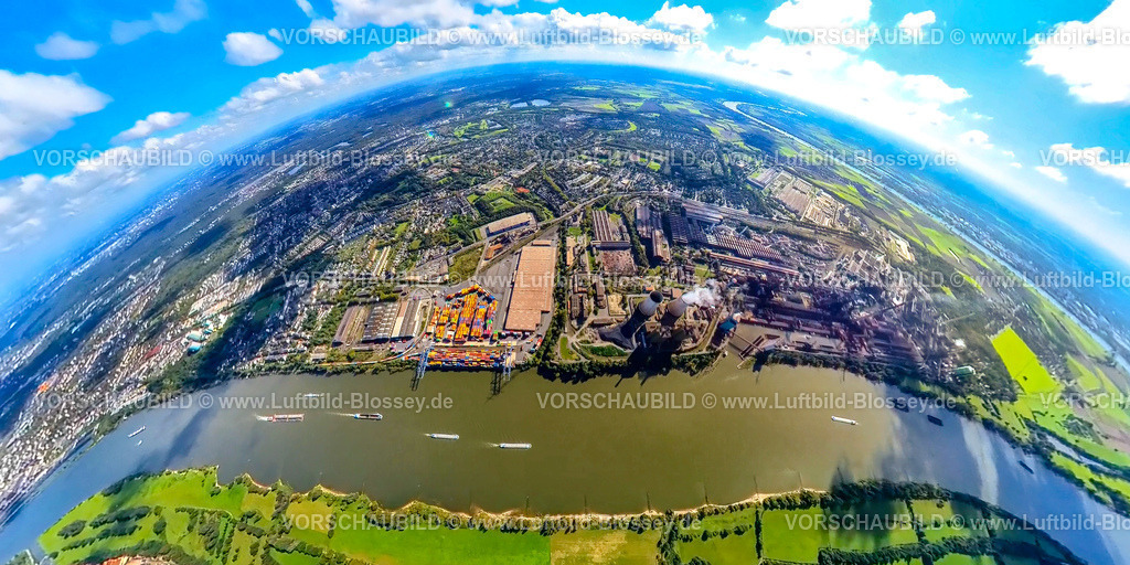 Duisburg241090028Logport_HKM-Stahlwerk-2 | Luftbild, Hüttenwerke Krupp Mannesmann GmbH HKM am Fluss Rhein, Hüttenheim, Duisburg, Ruhrgebiet, Nordrhein-Westfalen, Deutschland, Duisburg-S