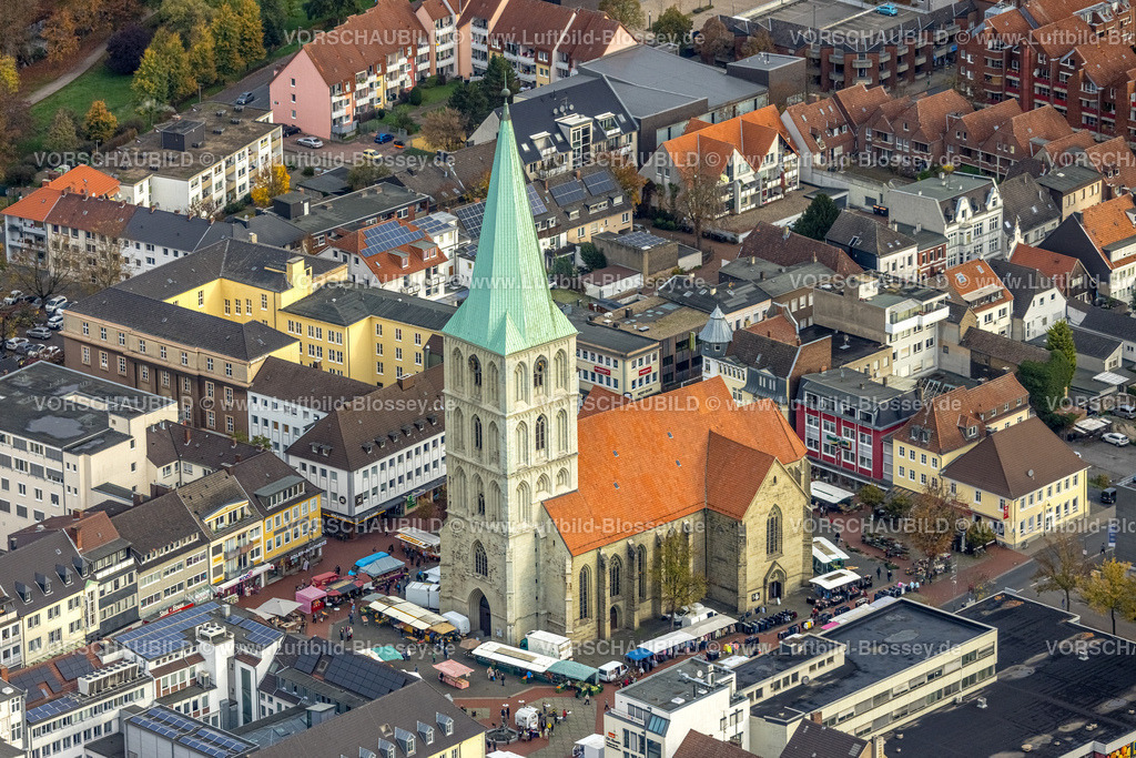 Hamm221012067 | Luftbild, Evang. Pauluskirche, Mitte, Hamm, Ruhrgebiet, Nordrhein-Westfalen, Deutschland