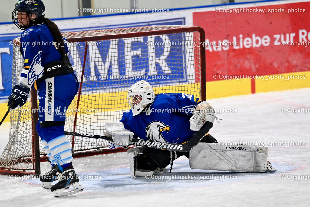 LADY HAWKS vs. WILDCATS PATERNION | #7 Fuchs Lena LADY HAWKS, #32 Prasser Hannah Sophie LADY HAWKS, LADY HAWKS vs. WILDCATS PATERNION, LADY HAWKS vs. WILDCATS PATERNION am 12.03.2025 in Steindorf (Ossiachersee Halle), Austria, (Photo by Bernd Stefan)