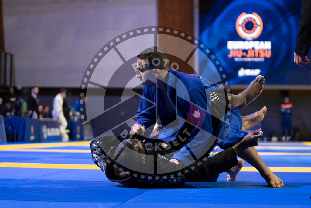20240119PBB0256 | Fighters compete during the IBJJF European Championship in Paris, France, on January 19, 2024.